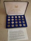 U.S. 1964-1984 Kennedy Half Dollar Coins, Uncirculated In Box