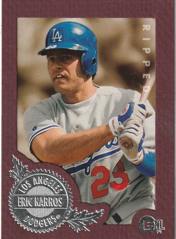 FREE SHIPPING-MINT-1996 E-Motion XL Eric Karros #210 DODGERS - Image 1 of 1