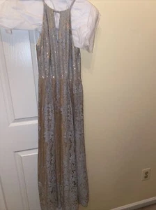 Badgley Mischka bestickt Sequenz Kleid Größe 0 $ 595 #5 Neu mit Etikett - Bild 1 von 4