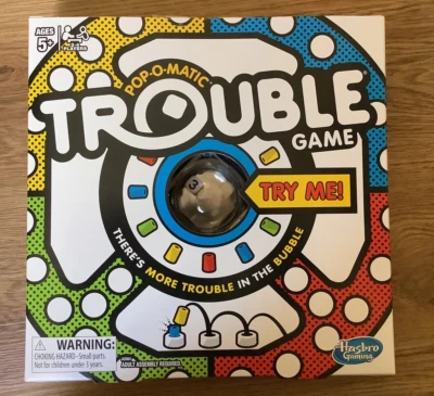 Hasbro Trouble Pop-O-Matic Board Game - A5064 NEW IN BOX - Image 1 of 2