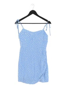 Jack Wills Women's Mini Dress UK 12 Blue 100% Viscose Mini - Picture 1 of 5