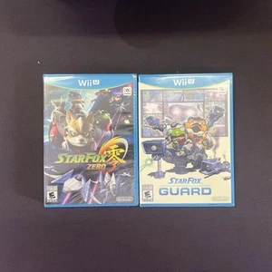 Star Fox Zero Nintendo (2006 Nintendo WiiU) + Star Fox Guard (2 Games) New - Picture 1 of 3