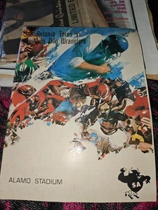 1970s San Antonio Toros/ Oklahoma Wranglers Professional Football Player Program - Picture 1 of 2