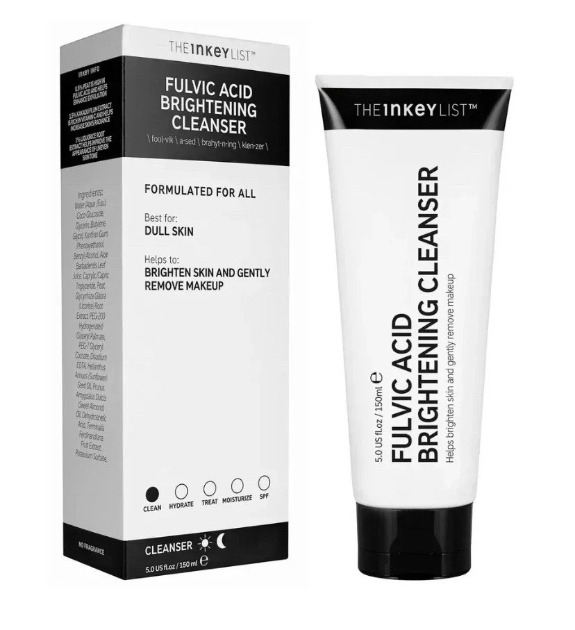 The INKEY List Fulvic Acid Brightening Cleanser 150ml