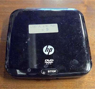HP Top-Load DVD-ROM External Drive Model: rm475e - TESTED & WORKING! - Image 1 of 3