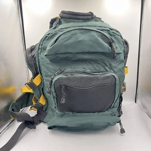 Mochila utilitaria vintage Y2k Gap mochila verde negra H20" L14" - Imagen 1 de 12