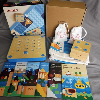 Primo Educational Cubetto Coding- Adventure maps 1-5 + Robot great condition. - Image 1 of 4