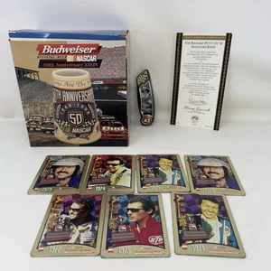 Nascar Richard Petty Fan Lot 7 Metal Cards Knife and Stein - Picture 1 of 6