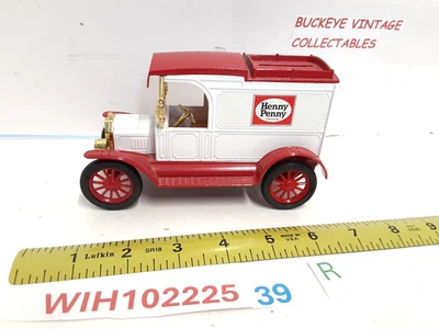 Ford Modelo T 1913 furgoneta de reparto de colección alcancía Henny Penny Corp Eaton Oh. Foto 1 de 4