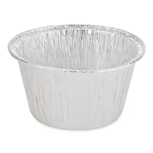 Aluminiumbehälter Cream Caramel Ideal Ø 8,8 cm 10 Stück - LIONCART - Pudding - Bild 1 von 4