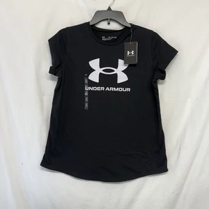 Camiseta Under Armour Negra Niñas Talla YXL Nueva Envío Gratis - Imagen 1 de 4