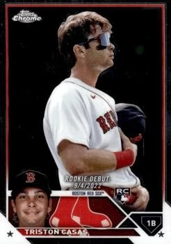 Triston Casas 2023 Topps Chrome Update #USC125 Boston Red Sox - Image 1 of 2