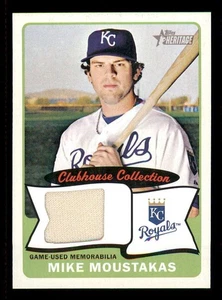 2014 Topps Heritage Clubhouse Sammlung Relikte #CCR-MM Mike Moustakas Royals - Bild 1 von 2