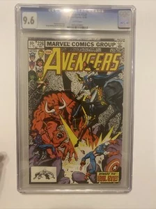 Marvel Avengers 226 White Pages Cgc 9.6 December 1982 - Picture 1 of 18