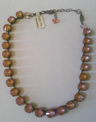 Collar Gargantilla Sabika Primavera 2023 Melocotón Nuevo con Etiquetas Foto 1 de 3