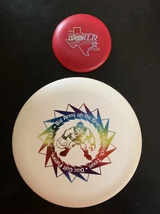 Vintage Discraft Magnet 175g w/ Texas Stamp and 1994 TX Champs Mini - Picture 1 of 5