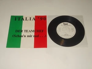 Fußball - M. T. I. / Music Team Italia - 7" SIngle - Italia '90 - Der Teamchef - Picture 1 of 2