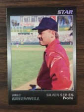 1989 Star Company MIKE GREENWELL  Limited Edition SILVER PROMO Card  I9020713