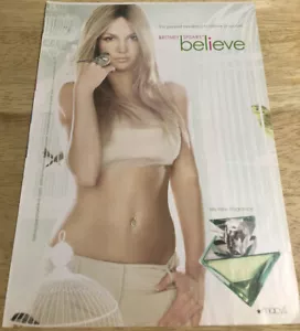 Pubblicità BRITNEY SPEARS Believe 2007 - Pubblicità di fragranze da rivista - Foto 1 di 1
