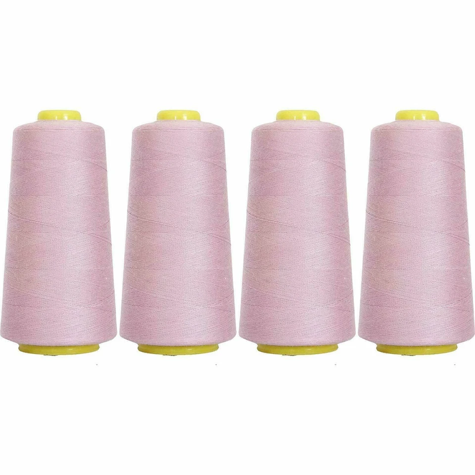 4 BIG CONES VIOLET SEWING THREAD 2750 YD TEX 27 40S/2-THREADART - Image 1 of 4