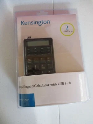 Kensington K72274 Wired Keyboard//Calculator with USB Hub - K72274 - Image 1 of 3