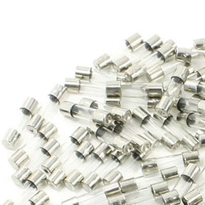 20 piezas fusibles de tubo de vidrio de soplado rápido 250V 630mA 5 x 20 mm 0,63A - Imagen 1 de 1