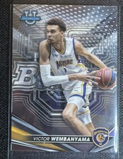 VICTOR WEMBANYAMA 2022-23 Bowman's Best University Base Card #51 Spurs
