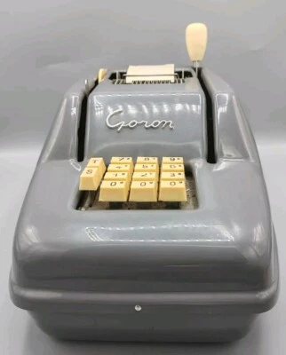 🍀Machine à calculer Goron - Photo 1/4
