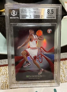 2004-05 Topps Pristine Refractor /49 Ben Gordon #106 Rookie RC Beckett Grade 8.5 - Picture 1 of 7