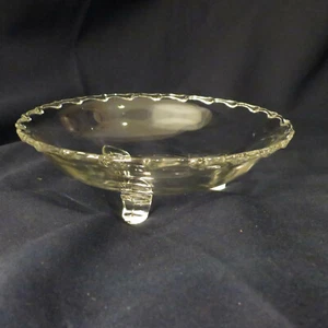 Candlewick Crystal Footed Serving Bowl 8 1/2 In - Picture 1 of 12