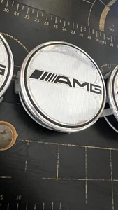 mercedes benz wheel center caps AMG - Picture 1 of 6