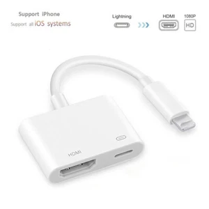 1080P HDMI Cable Digital HDTV Adapter for Apple iPhone XR/XS 8 7 6 - Picture 1 of 11