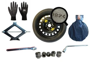kit rueda de repuesto galleta 18" para TOYOTA RAV4 con gato llave y funda 72x15 - Imagen 1 de 3