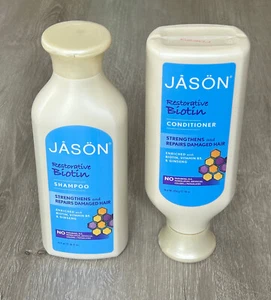 Jason Restorative Biotin Shampoo & Conditioner 16 fl. Oz. stärkt & repariert - Bild 1 von 9