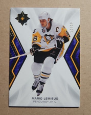 2021-22 UPPER DECK ULTIMATE COLLECTION #100 MARIO LEMIEUX GOLD /15