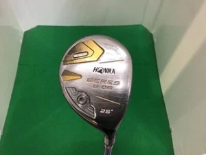 HONMA GOLF BERES U-06 Hybrid Utility 25deg Flex-R 2STAR ARMRQ X 52 With H/C F/S - Picture 1 of 5
