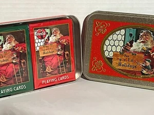 1998 Coca-Cola Nostalgia Playing Cards Brand New Tear on Box - Picture 1 of 3