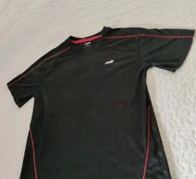 Black Avia Athletic shirt mens S Camo Work Out Short Sleeve Gym Casual  - Image 1 of 4