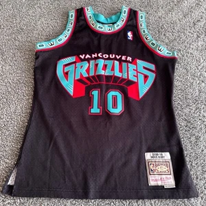 NWOT Mitchell & Ness NBA Vancouver Grizzlies Mike Bibby 98-99 HWC Jersey Sz M - Picture 1 of 11