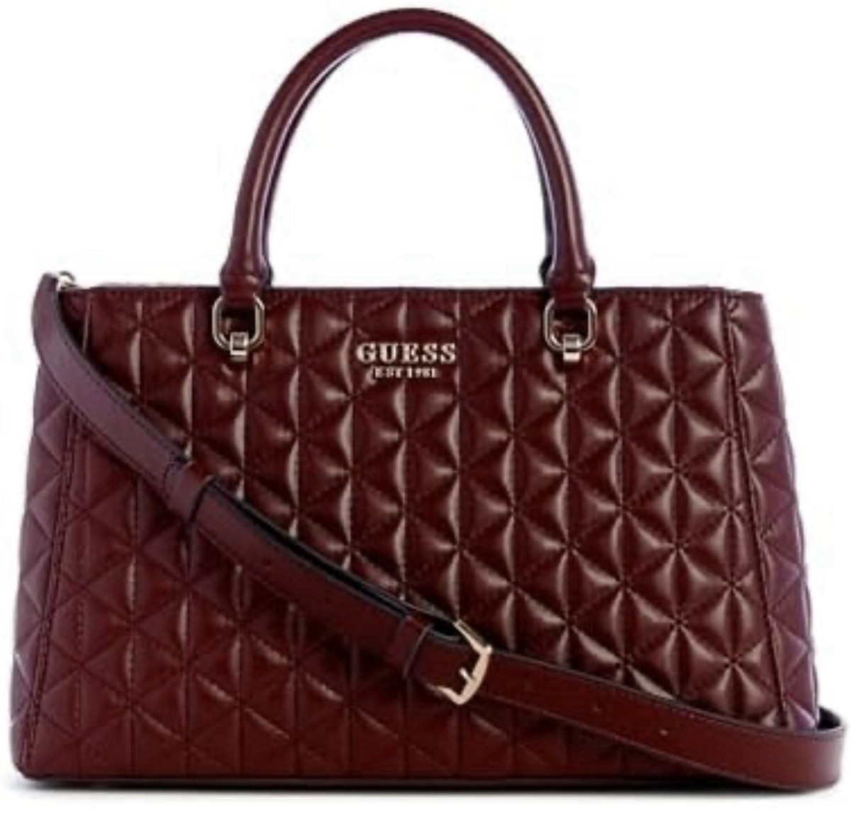 GUESS Satchel/Top Handle Bag Quilted Bags & Handbags for