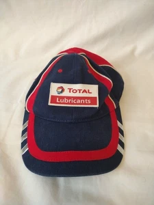 Total Lubricants Cap - Blue/Red One-size- Adjustable Strap VGC - Picture 1 of 5