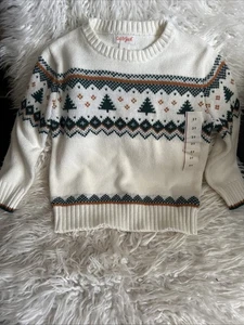 Boys 3T Sweater Trees Boy Clothes Christmas Holidays - Picture 1 of 3