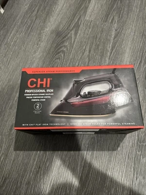 CHI Professional Clothing Titanium-Infused Ceramic, Model# 13104F Tested & Works - Image 1 of 4