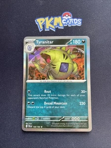 Pokémon TCG Tyranitar Paldea Evolved 135/193 Holo Rare LP. - Picture 1 of 3