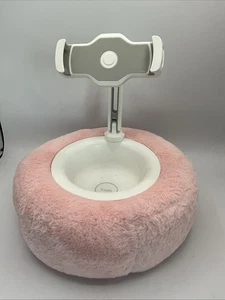 Support Téléphone Oreiller, Support Téléphone Réglable 360° pour Lit avec Tissu Peluche Doux - Photo 1 sur 4