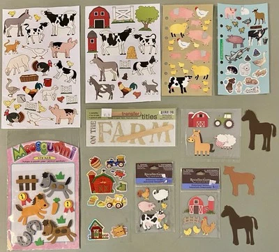 Lot Of On The Farm Stickers! Recollections, Etc - Image 1 of 4
