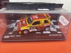 COCHE 1/43 ALTAYA MODELO MG METRO GR4 RALLYE MONT BLANC 1986 - Imagen 1 de 3