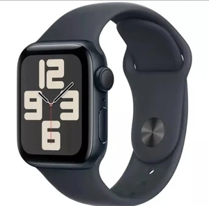 Apple Watch SE 2nd Gen 40mm GPS Midnight w/ Midnight Band (NEW still sealed) - Picture 1 of 3