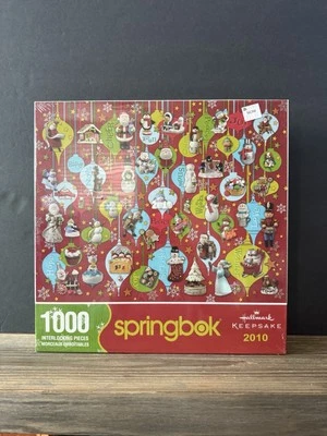 Rompecabezas Springbok Vintage Sello Recuerdos de Navidad 1000 piezas 2010 SELLADO Foto 1 de 4