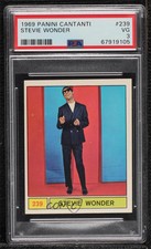 1969 Panini Cantanti Stevie Wonder #239 PSA 3 0v7n